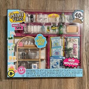 MGA's Miniverse Make It Mini Spa 40+ Pieces Multi-Pack New